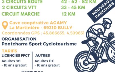 Randonnée des Pierres Dorées – Dimanche 19 octobre 2025 – BULLY (69)
