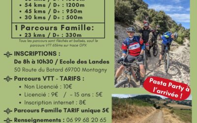 Rando VTT des Landes – Dimanche 2 novembre 2025 – MONTAGNY (69)