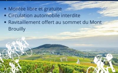 Matinées cyclistes – 24 mai, 26 juillet et 27 septembre 2026 – MONT BROUILLY (69)